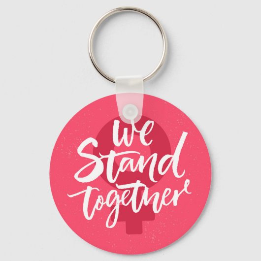 We staan samen sleutelhanger (Voorkant)