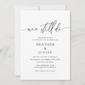 We Still Do Foto Huwelijksbelofte Vernieuwing Uitn Save The Date (Voorkant)