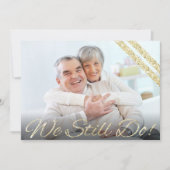 We Still Do! | Modern 50th Anniversary Kaart (Voorkant)