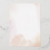 We Still do | Rose Gouden Verjaardag, Huwelijksbel Folie Uitnodiging (Achterkant)