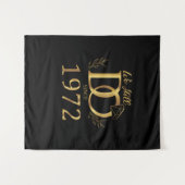 We Still Do Since 1972 Wedding Marriott Annivers Wandkleed (Voorkant (horizontaal))