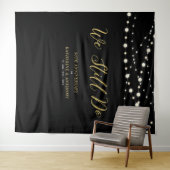 We Still Do | Slingerlichten Huwelijksjubileum Wandkleed (In Situ (horizontaal))