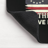 We The People 1776 Amerikaanse Vlag Dienen Geen Ko Muismat (Hoek)