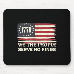 We The People 1776 Amerikaanse Vlag Dienen Geen Ko Muismat