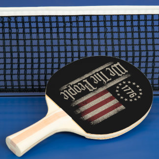We the People 1776 Ping Pong Paddle Tafeltennisbatje