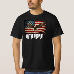 We the People Adelaar, Amerikaanse Vlag  T-shirt
