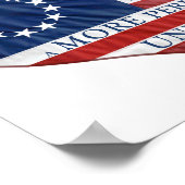 We The People American Flag Heart Poster (Coin)