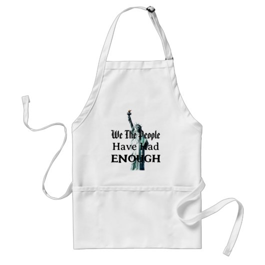 We the People Apron Standaard Schort (Voorkant)