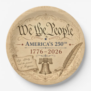 We the People Bowl Papieren Bordje