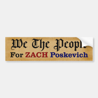 We the People - Bumpersticker