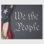 We the People Cadeaupapier (Vlak)