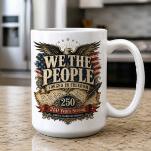 We The People Eagle Amerika 250 Koffiemok