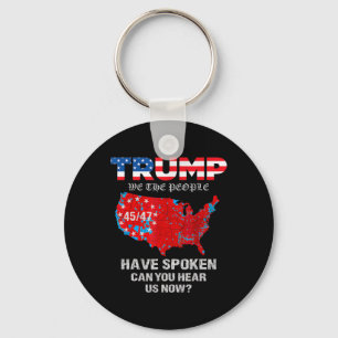 We The People Have Gesproken Tee VS Verkiezing 202 Sleutelhanger
