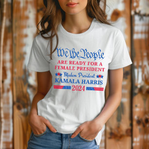 We the People klaar voor Kamala Harris POTUS 2024 T-shirt