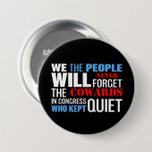 we the people... ronde button 7,6 cm (Voorkant /achterkant)
