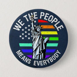 we the people... ronde button 7,6 cm