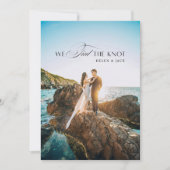 We Tied The Knot Summer Wedding  2 Photos Aankondiging (Voorkant)