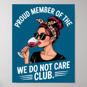 We Trots Lid Wdnc Club Niet Poster