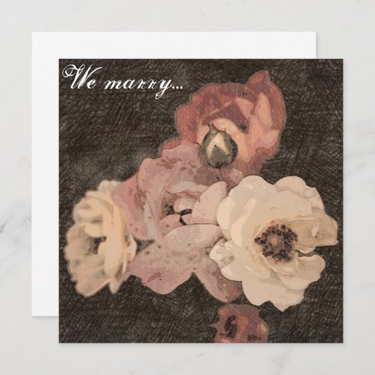 We trouwen... (Voorkant / Achterkant)