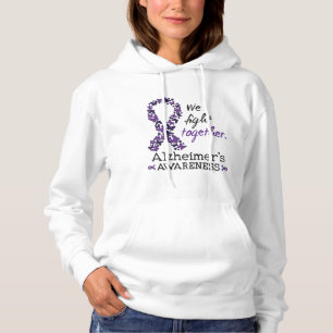 We vechten samen - Alzheimer bewustzijn Hoodie