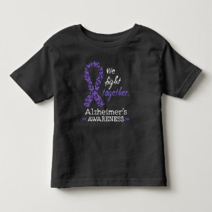 We vechten samen - Alzheimer bewustzijn Kinder Shirts