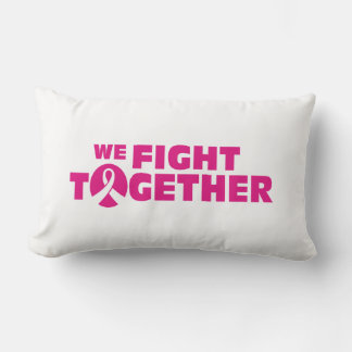 We vechten samen - Hope Fight Cure Cancer Kussen