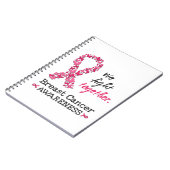 We vechten samen tegen borstkanker notitieboek (Linkerzijde)