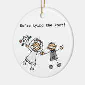 We verbinden de knoop keramisch ornament (Links)