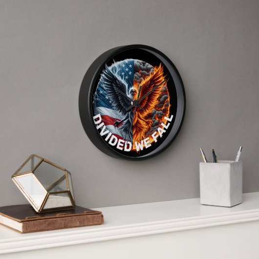 We verdeelden Herfst Burning Flag en Eagle (Kantoor)