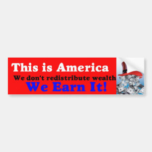 We verdienen het bumpersticker