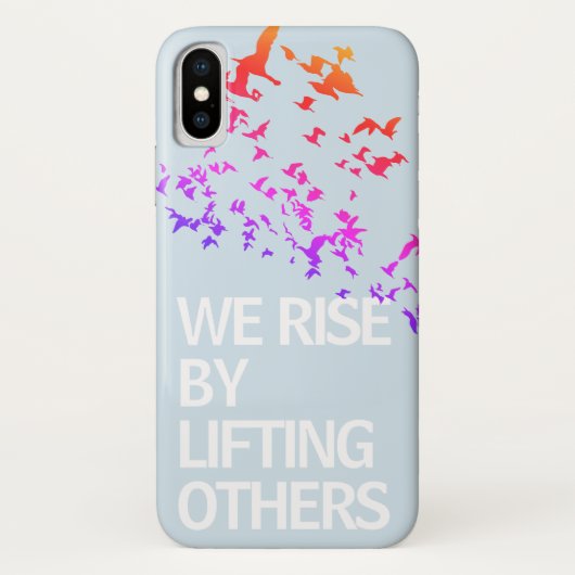 We verhogen door anderen op te heffen Case-Mate iPhone case (Achterkant)