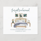 We Verhuisden Handgeschreven Script Verhuisbericht (Voorkant)