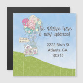 We verhuisden ons huis via Balloon Magnet (Voorkant / Achterkant)