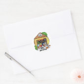 We verhuisden sticker (Envelop)