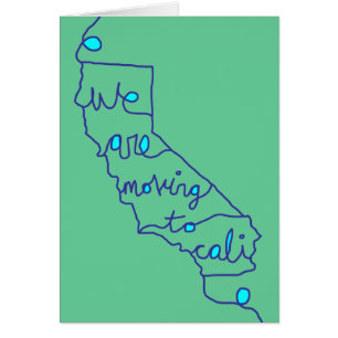 we verhuizen naar cali - nieuwe adresaankondiging
