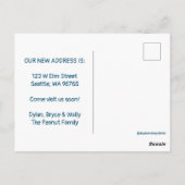 WE VERPLAATSEN DE WACHTE Snagel Magische paddensto Briefkaart (Achterkant)