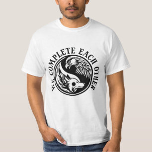 WE VERVOLLEDIGEN ELKAAR MET WOLF EN AREND T-SHIRT