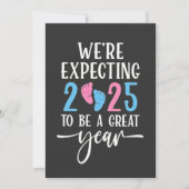 We Verwachten dat 2025 een Geweldig Jaar Zal Zijn  Feestdagenkaart (Voorkant)