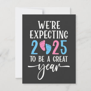 We Verwachten Dat 2025 Een Geweldig Jaar Zal Zijn Notitiekaartje