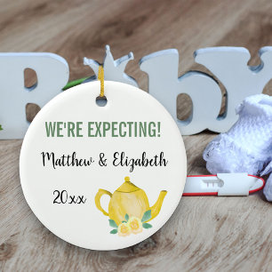 We verwachten dat een Baby gepersonaliseerd brouwt Keramisch Ornament