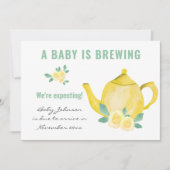 We verwachten dat Foto Baby zwanger wordt Aankondiging (Voorkant)