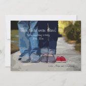 We verwachten een zwangerschapsaankondiging aankondiging (Voorkant)