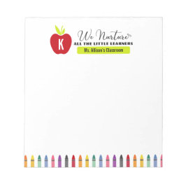 We verzorgen alle kleine lerarendocenten notitieblok