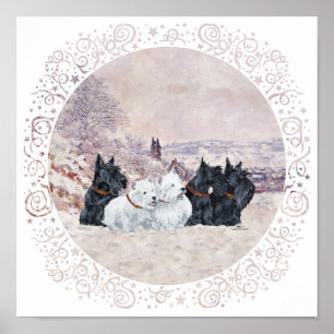 We Vijf Winter Poster