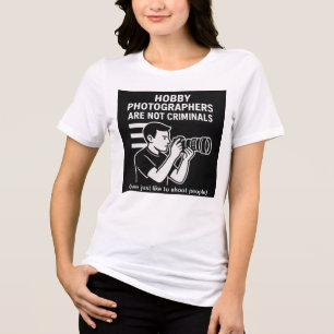 We vinden het leuk om mensen neer te schieten - on Tri-Blend shirt