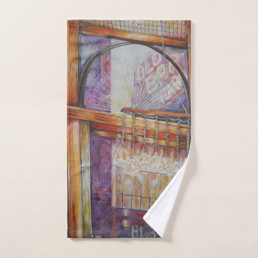 We vliegen allemaal rond hetzelfde licht. bad handdoek (Handdoek)