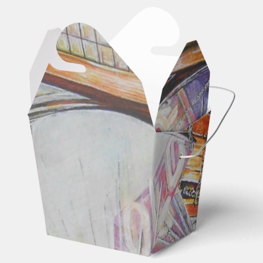 We vliegen allemaal rond hetzelfde licht. bedankdoosjes (Geopend)