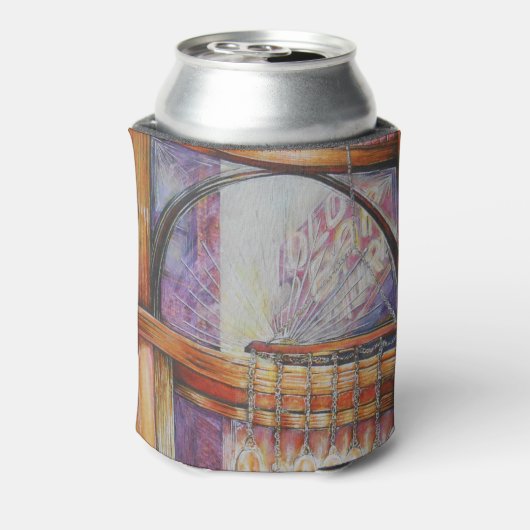 We vliegen allemaal rond hetzelfde licht. blikjeskoeler (Blikje Achterkant)