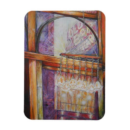 We vliegen allemaal rond hetzelfde licht. magneet (Verticaal)