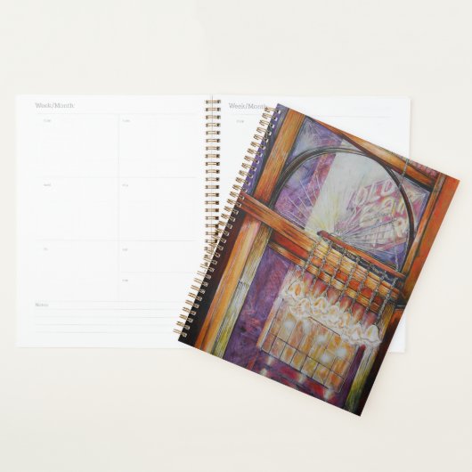 We vliegen allemaal rond hetzelfde licht. planner (Display)